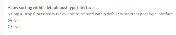 Customizing sort through default post type archive interface-Allow sorting within default post type interface